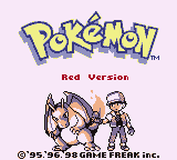 Pokemon Red - Proud Eyes (v3.0) Title Screen